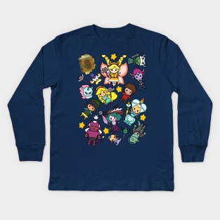 STAR VS EVIL Kids Long Sleeve T-Shirt